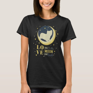 Love Skye Terrier Dog To The Moon T-Shirt