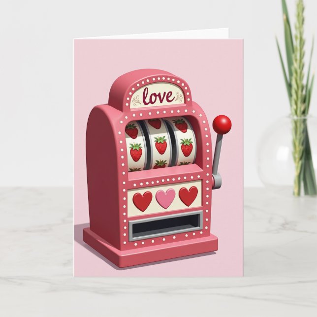 Love Slot Machine Card (Front)