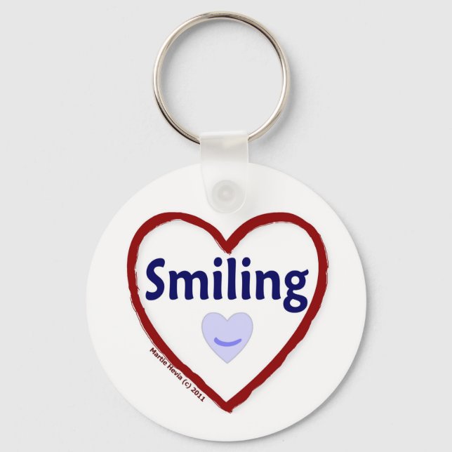 Love Smiling Keychain (Front)