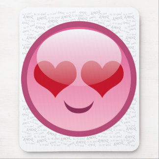 LOVE SMILLE MOUSE PAD
