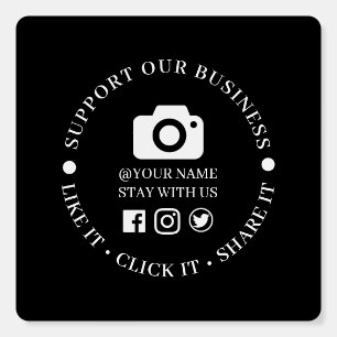 Love Snap Share It Social Media Foam Board Sign