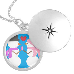 Love & Snowpeople: Locket Necklace