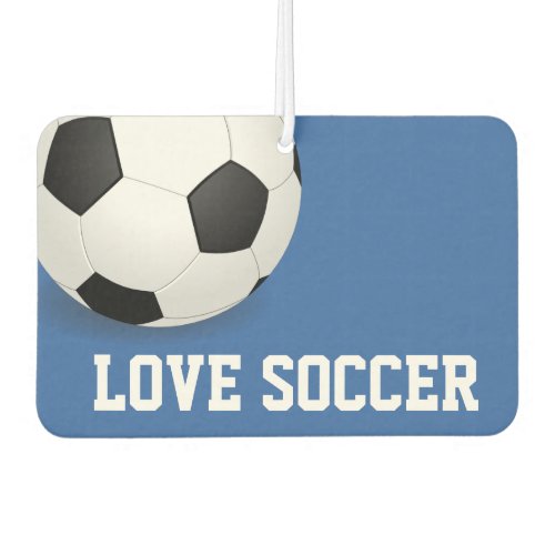 Love Soccer Air Freshener