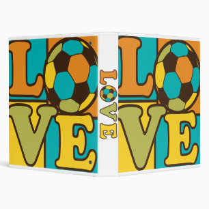 Love Soccer Binder
