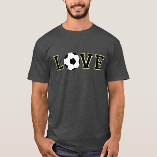 Love Soccer Football Sports T_Shirt