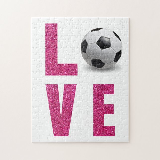Love Soccer Jigsaw Puzzle (Vertical)