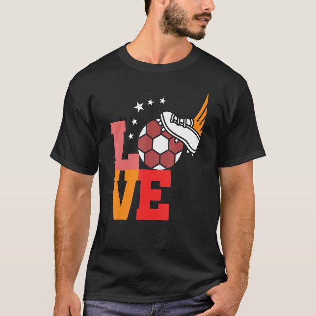 Love soccer soccer idea T-Shirt (Front)