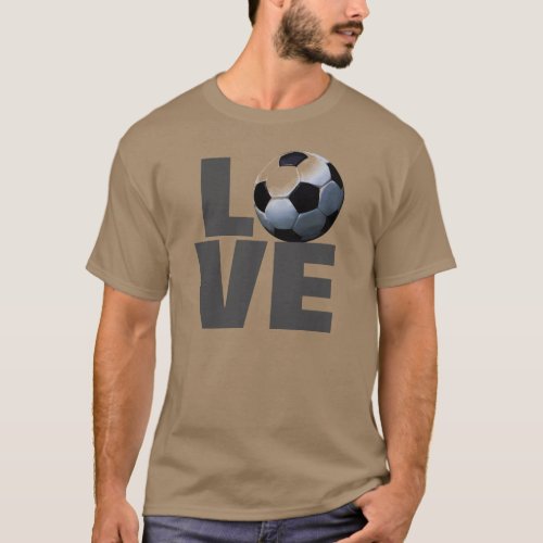 Love Soccer T_Shirt