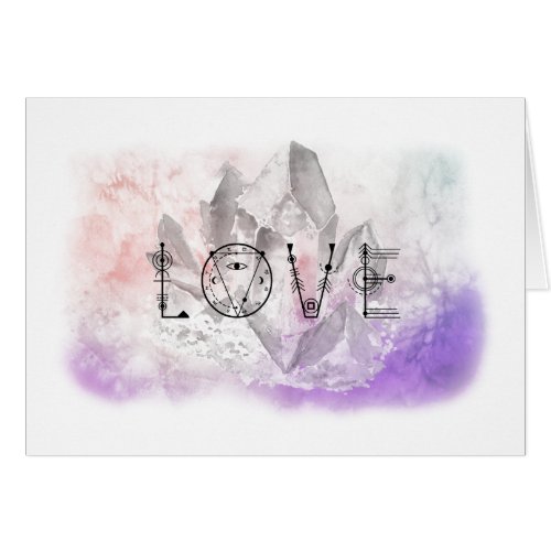 *~* LOVE Soft Purple Pink Lavender Cards