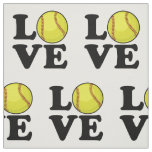 Love Softball Fabric