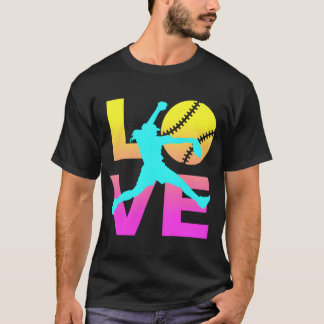 Love Softball N T-Shirt