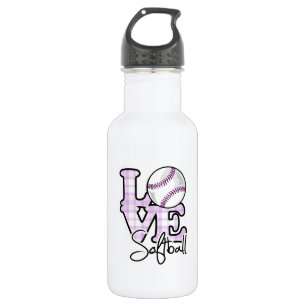 Love Softball Water Bottle