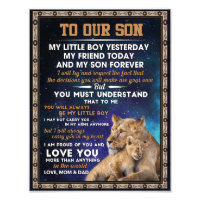 Love Son | To Our Son I Proud Of You And Love You
