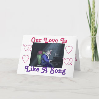 Love Song Greeting Card