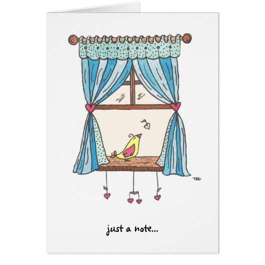 Love Song - "Just a Note" Cards (Front)