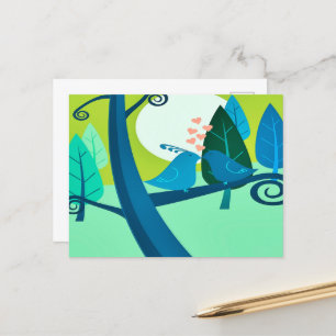 love song postcard
