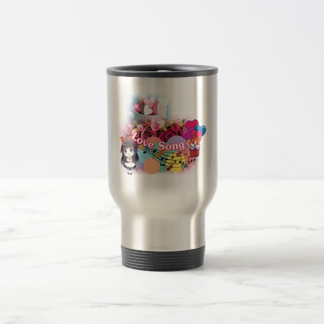 Love Song Tumbler Travel Mug (Center)
