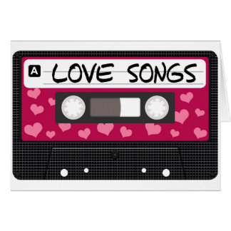 Love Songs Tape Cards