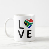 Love - South Africa Flag