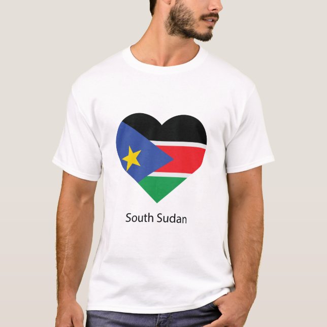Love South Sudan T-Shirt (Front)