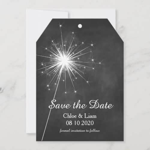 Love Sparkles Save the Date