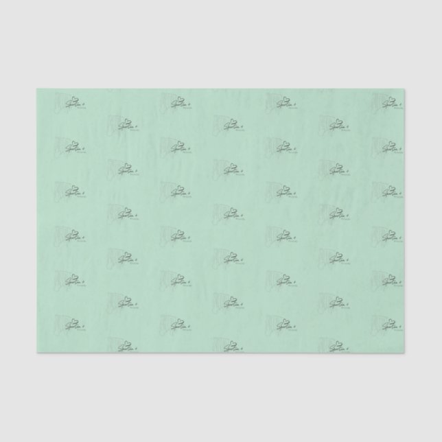 Love Spartan Tissue Paper (Front)