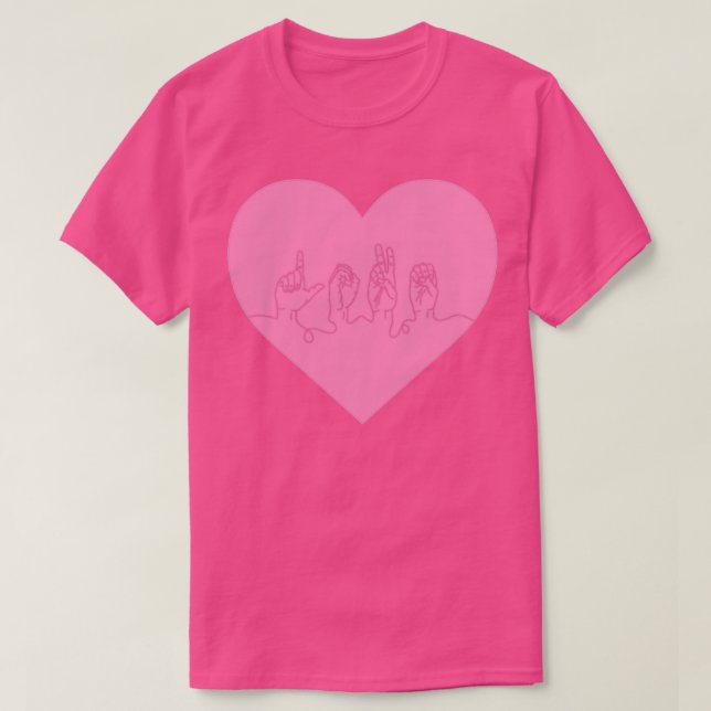 Love Spelled Out 1 T-Shirt (Design Front)