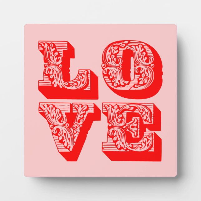 LOVE Squared Plaque (Front)