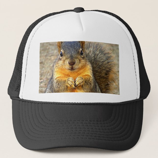 Love Squirrel_ Trucker Hat (Front)
