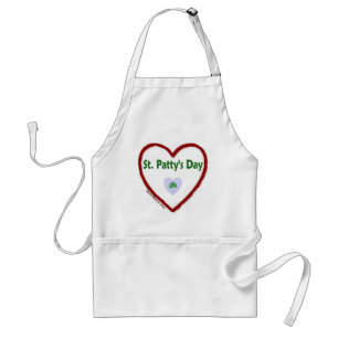 Love St. Patty's Day Adult Apron