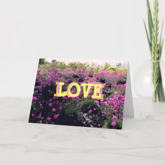 LOVE - St. Valentine's Day Card