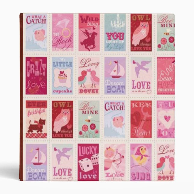 Love Stamps Binder (Front)