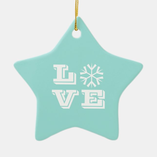 Love Star Ornament (Front)