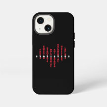 Love statistics iPhone case (dark color)