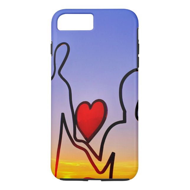 Love statue Case-Mate iPhone case (Back)