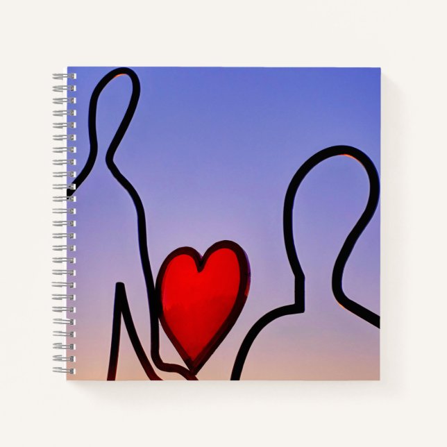 Love statue notebook (Front)