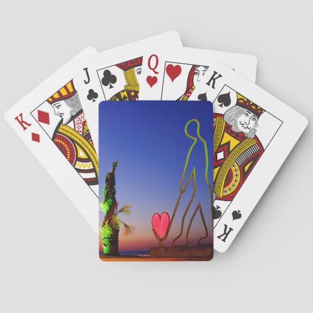 Love statue poker cards (Back)