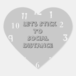 Love Stay Safe and Safe Travel 27/7 Heart Sticker