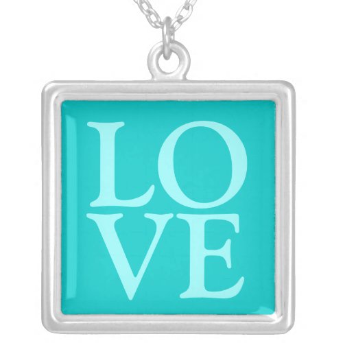 LOVE Sterling Silver Necklace