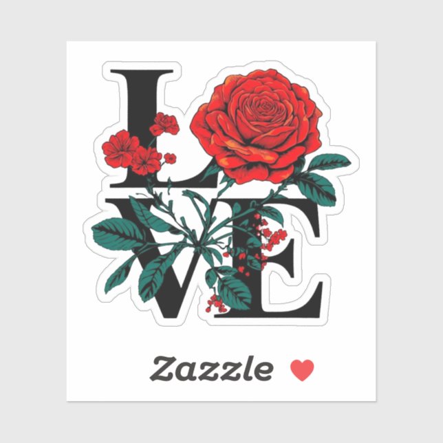 Love Sticker (Sheet)