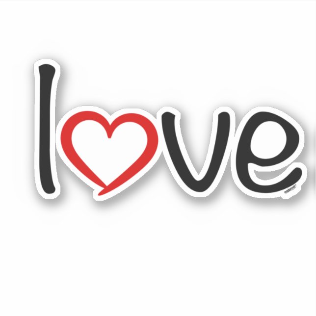 love sticker (Front)