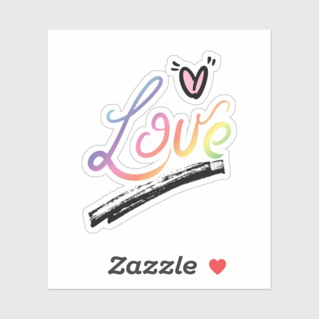 Love Sticker (Sheet)