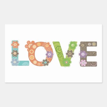 Love Sticker by EveStock at Zazzle