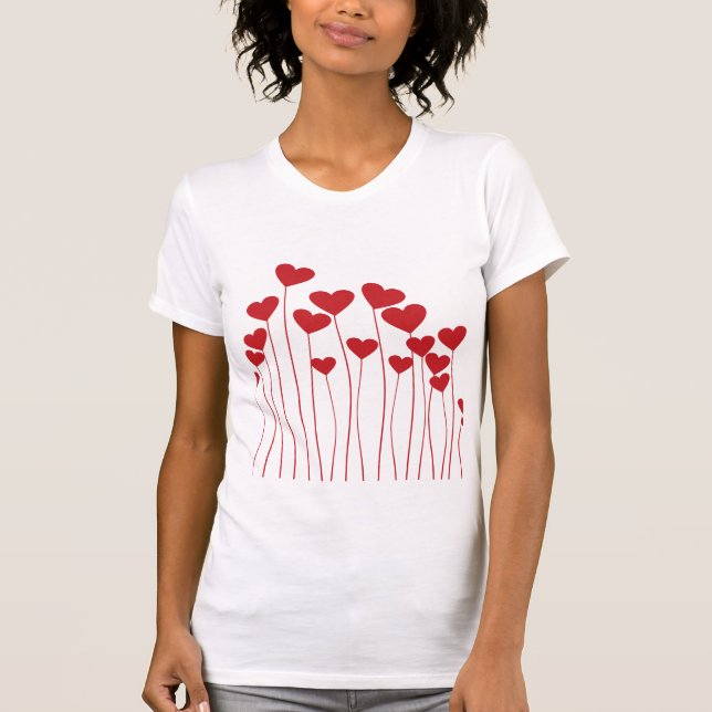 "Love Sticker Vibes" women t-shirt (Front)