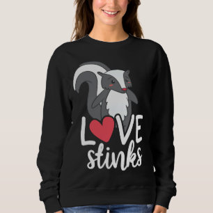 Love Stinks Clothing His and Her Valentines Day Sweatshirt
