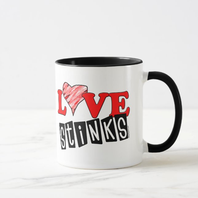 Love Stinks Gifts Mug (Right)