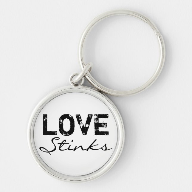 Love Stinks Keychain (Front)