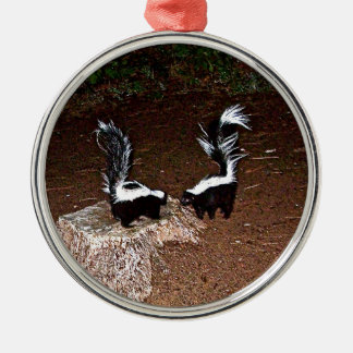 Love Stinks Metal Ornament