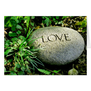 "Love" Stone Cards