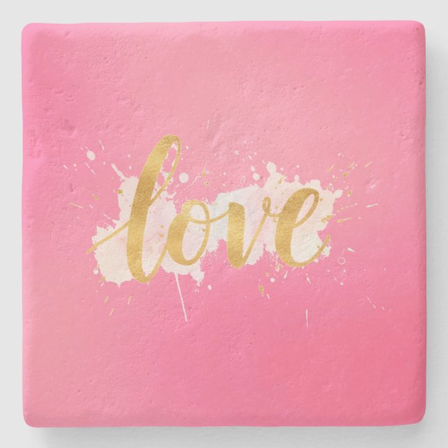 Love Stone Coaster (Front)